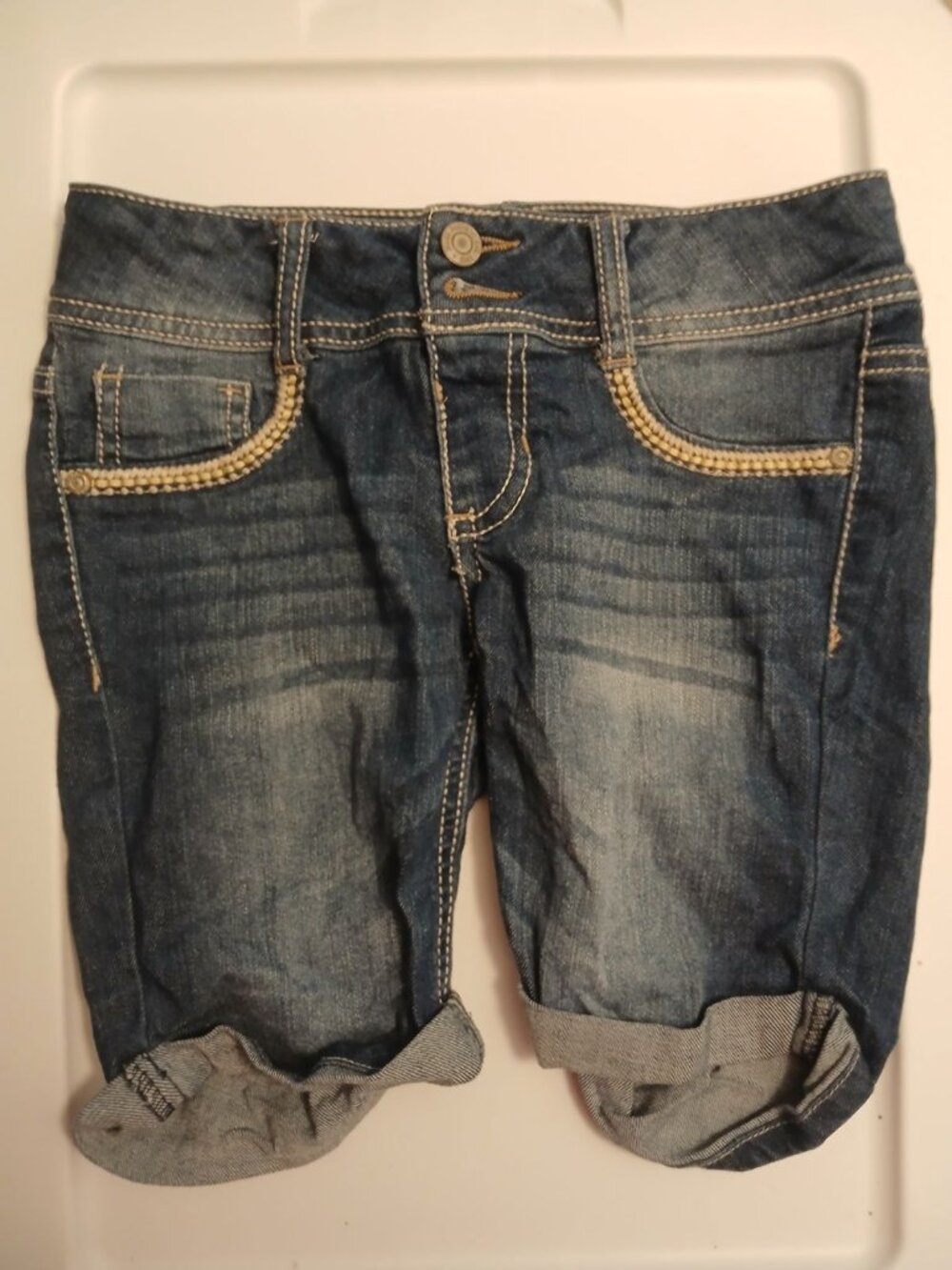 Mudd Girls Size 8 Jean Shorts